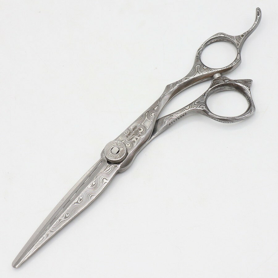 【ポイント2倍！お買い物マラソン】【美品】ミズタニシザーズ DAMA INTEGRAL D-02 カットシザー 6.2インチ 両剣刃 3Dハンドル ダマ インテグラル 【中古】