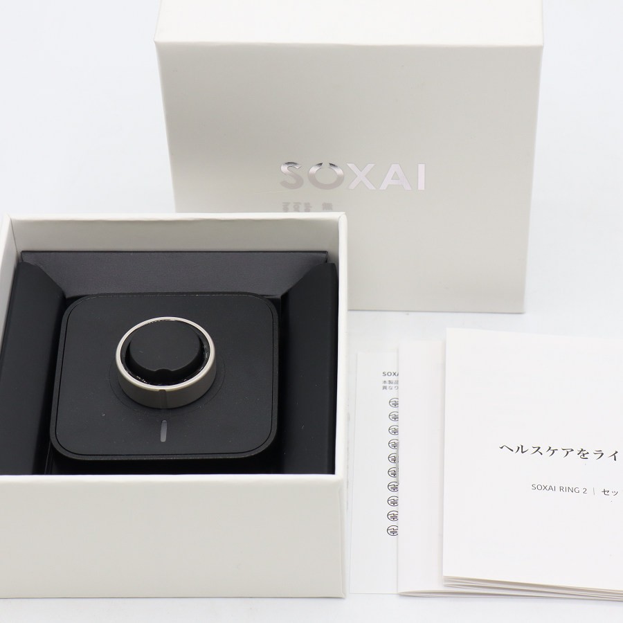 樂天商城 - 【ポイント2倍！お買い物マラソン】【美品】SOXAI RING 2 マットシルバー 12号 SOXAIRING2MSL12 スマートリング ソクサイリング 本体 【中古】