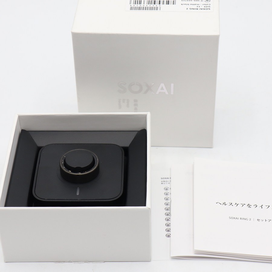 樂天商城 - 【美品】SOXAI RING 2 マットブラック 12号 SOXAIRING2MBK12 スマートリング ソクサイリング 本体 【中古】