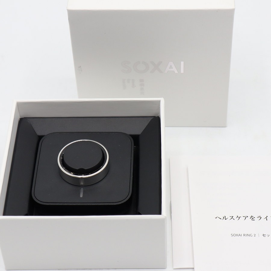 樂天商城 - 【ポイント2倍！お買い物マラソン】【美品】SOXAI RING 2 シルバー 22号 SOXAIRING2SL22 スマートリング ソクサイリング 本体 【中古】