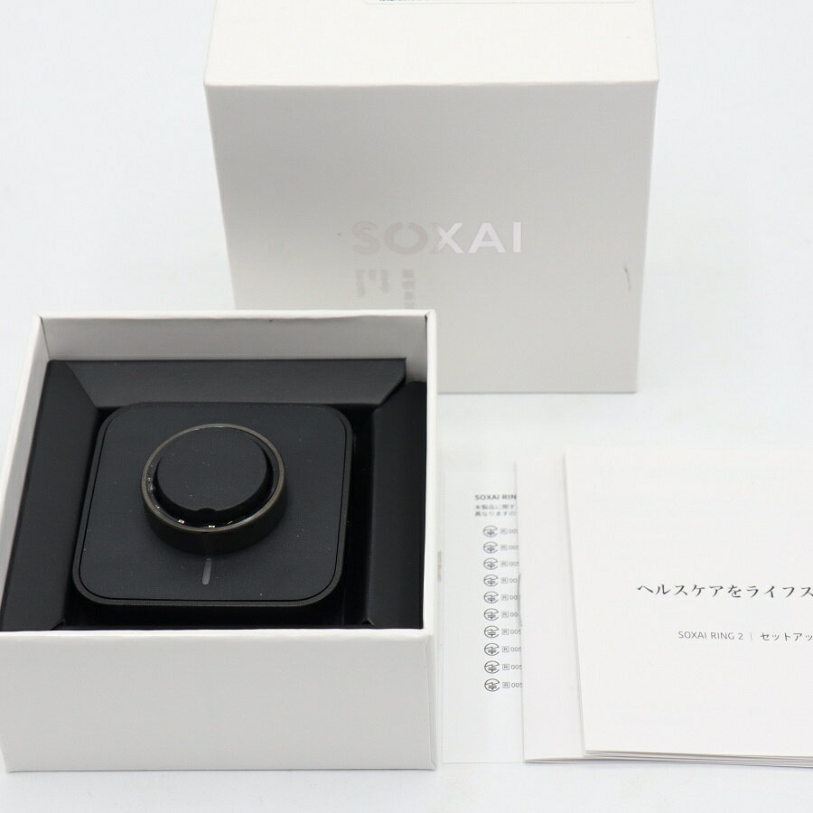 樂天商城 - 【ポイント2倍！お買い物マラソン】【美品】SOXAI RING 2 マットブラック 24号 SOXAIRING2MBK24 スマートリング ソクサイリング 本体 【中古】