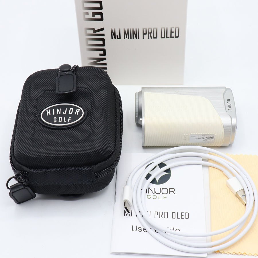 樂天商城 - 【ポイント2倍！お買い物マラソン】【美品】NINJOR GOLF NJ MINI PRO OLED シルバー ゴルフ用 レーザー距離計 ニンジャゴルフ 本体 【中古】