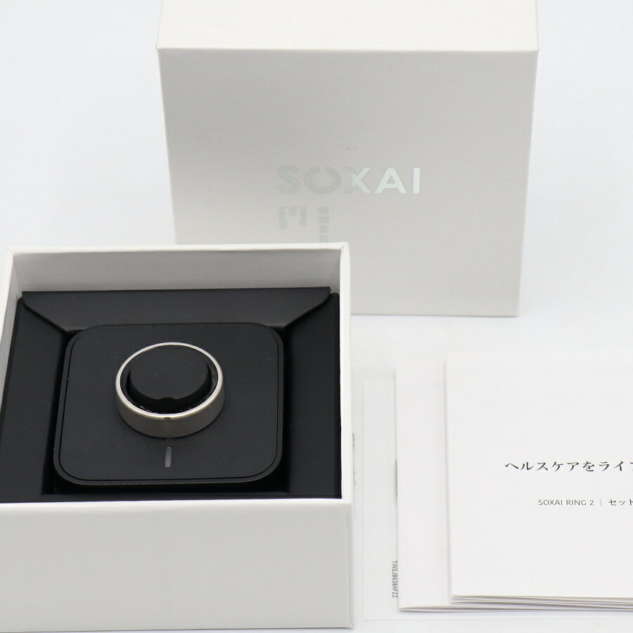 樂天商城 - 【美品】SOXAI RING 2 マットシルバー 16号 SOXAIRING2MSL16 スマートリング ソクサイリング 本体 【中古】