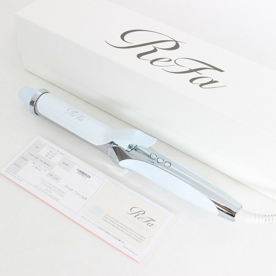 樂天商城 - 【美品】MTG ReFa CURL IRON PRO 32 RE-AW-02A ホワイト 32mm リファカールアイロン プロ ヘアアイロン 本体 【中古】