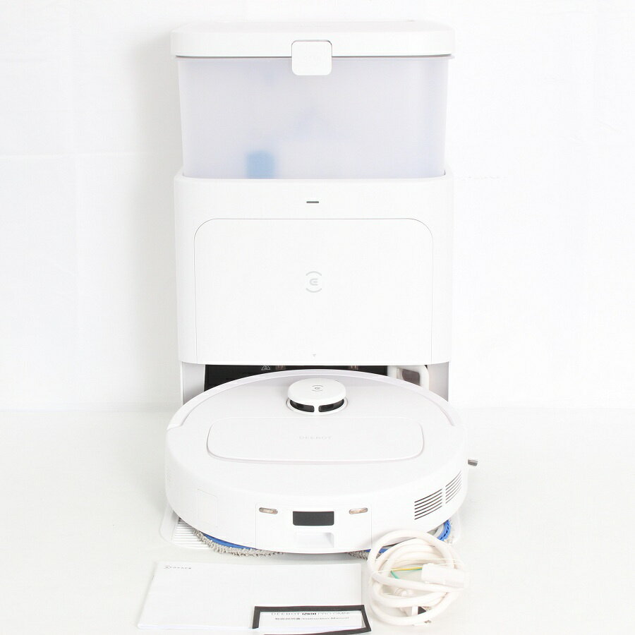 樂天商城 - ECOVACS DEEBOT N30 PRO OMNI ホワイト ロボット掃除機 エコバックス ディーボット オムニ 本体 【中古】