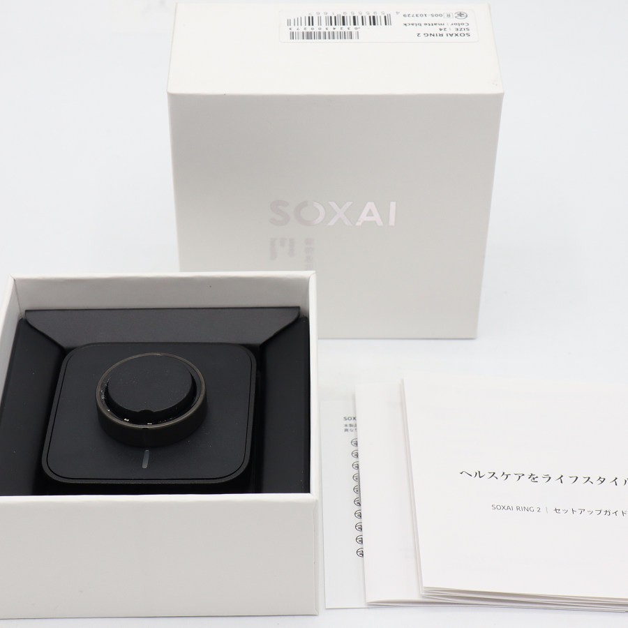 樂天商城 - 【美品】SOXAI RING 2 マットブラック 24号 SOXAIRING2MBK24 スマートリング ソクサイリング 本体 【中古】