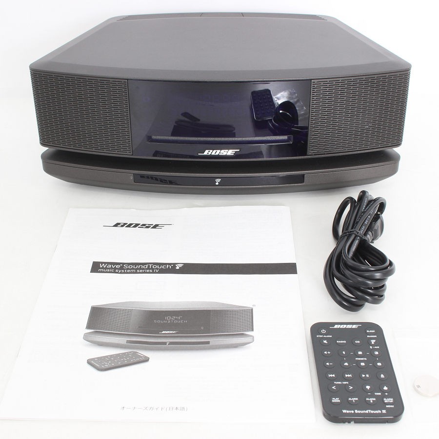 美品 BOSE Wave SoundTouch music system Ⅳ 銀 Bose Wave SoundTouch IV Wireless Music System - QVC.com