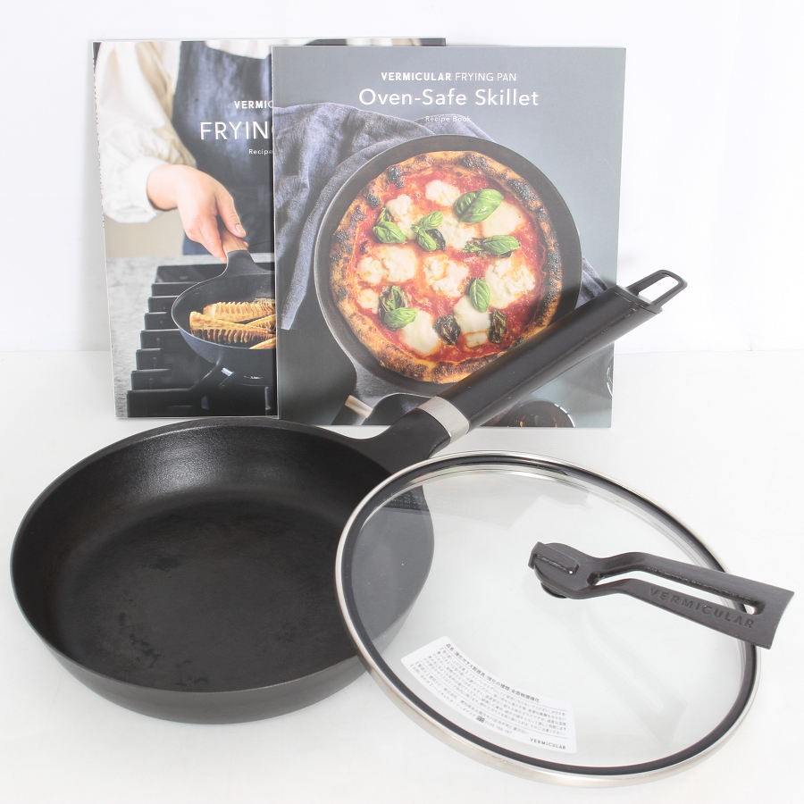 Omelet Pans - バーミキュラ フライパン オーブンセーフスキレット 20cm FP20-MH 専用リッド付 Vermicular 本体 【中古】