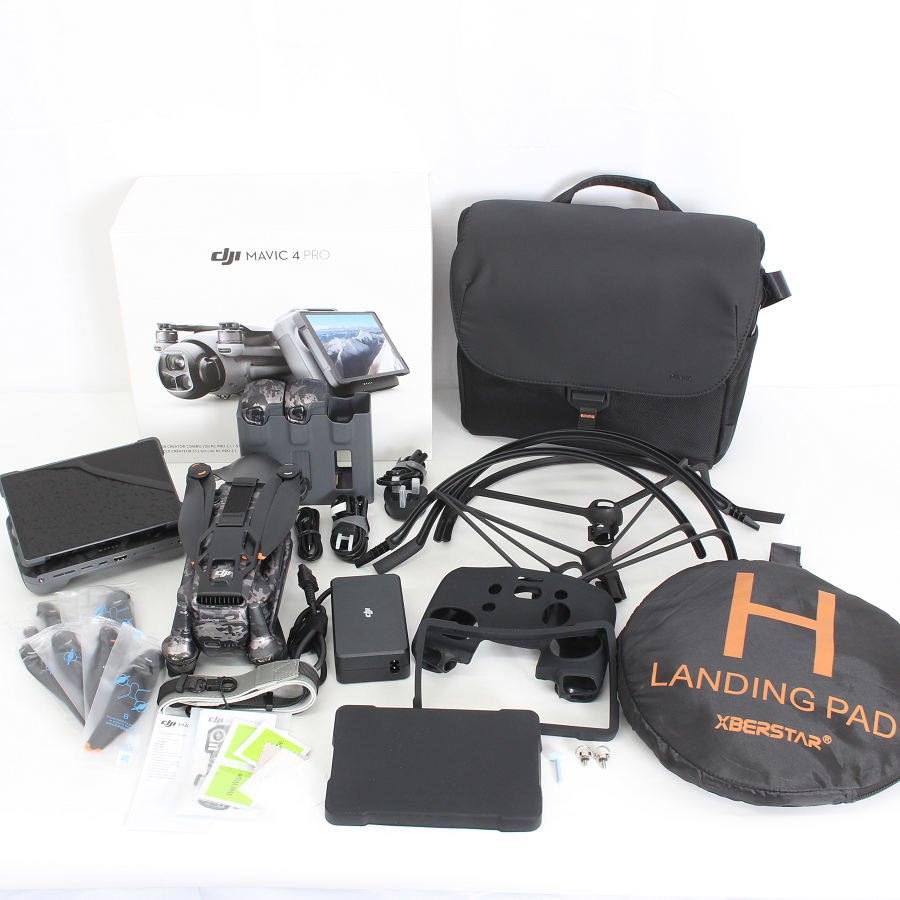 【美品】DJI Mavic 4 Pro 512GB クリエイターコンボ RC Pro2付属 WAM005 ドローン マビック プロ 本体 【中古】