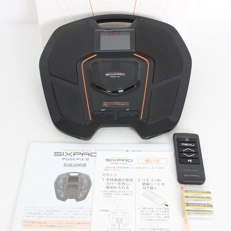 MTG SIXPAD シックスパッド Footfit2 SP-FF2310FA 月額6,980円レンタルプラン：MTG SIXPAD シックスパッド Foot Fit 2 SP