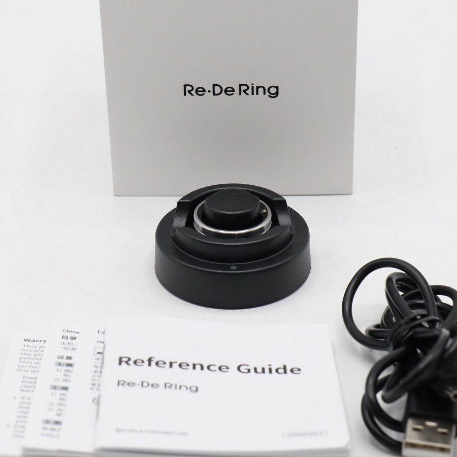 乐天商城 - 【楽天スーパーSALE！限定クーポン】【美品】Re・De Ring Gen2 US08 SR02A-SL サテンシルバー スマートリング リデリング 本体 【中古】
