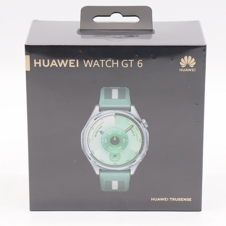 乐天商城 - 【楽天スーパーSALE！限定クーポン】【未使用】HUAWEI WATCH GT6 46mm ATM-B19-GR グリーン スマートウォッチ ファーウェイウォッチ 本体