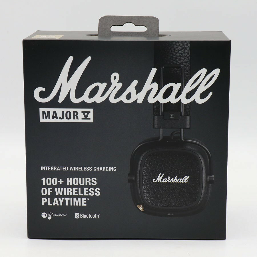 【未使用】Marshall MAJOR V ブラック ヘッドホン ワイヤレス マーシャル 本体