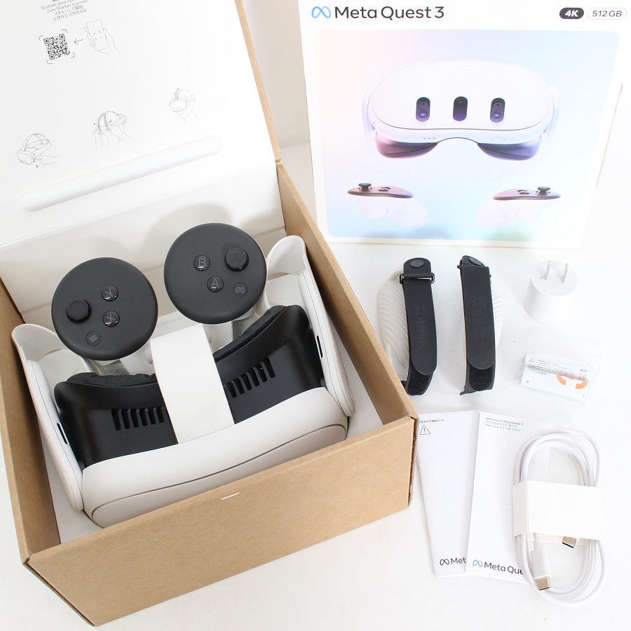 【中古美品】Mata Quest3 フルセット　M80217-10 楽天市場】Meta Quest 3の通販