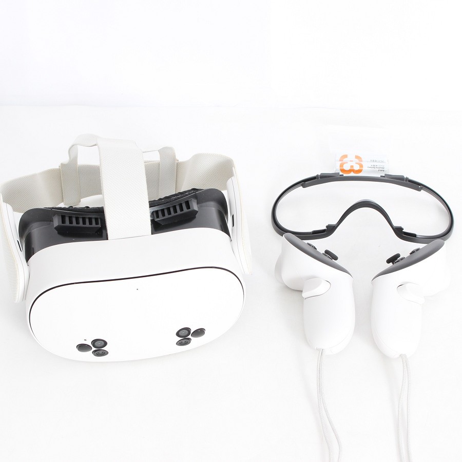 【ポイント2倍！お買い物マラソン】Meta Quest 3S 128GB VR ヘッドマウントディスプレイ ヘッドセット メタクエスト3S SK-1000204-01 Oculus 本体 【中古】