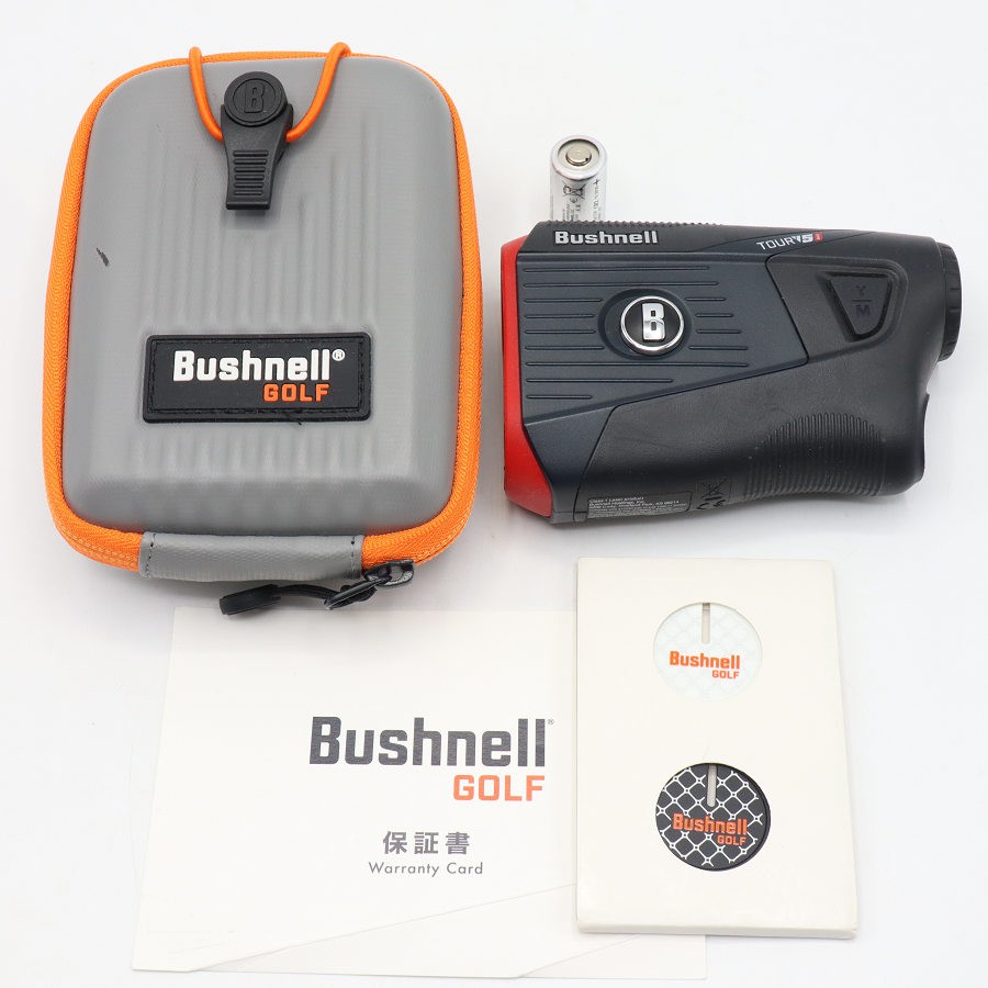 Bushnell PINSEEKER TOUR V5 SHIFT SLIM JOLT ゴルフ用レーザー距離計 ブッシュネル ピンシーカーツアー V5 シフトスリムジョルト 本体 【中古】