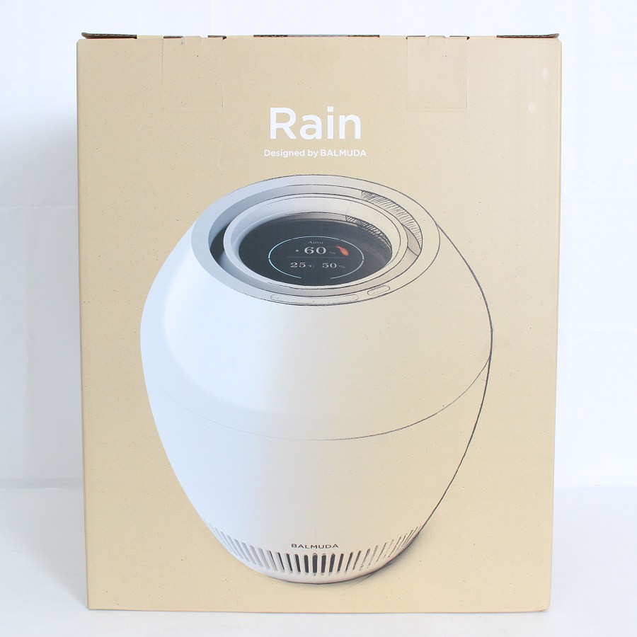【未使用】BALMUDA Rain AHM01JP-WH ホワイト 気化式加湿器 バルミューダ レイン 本体
