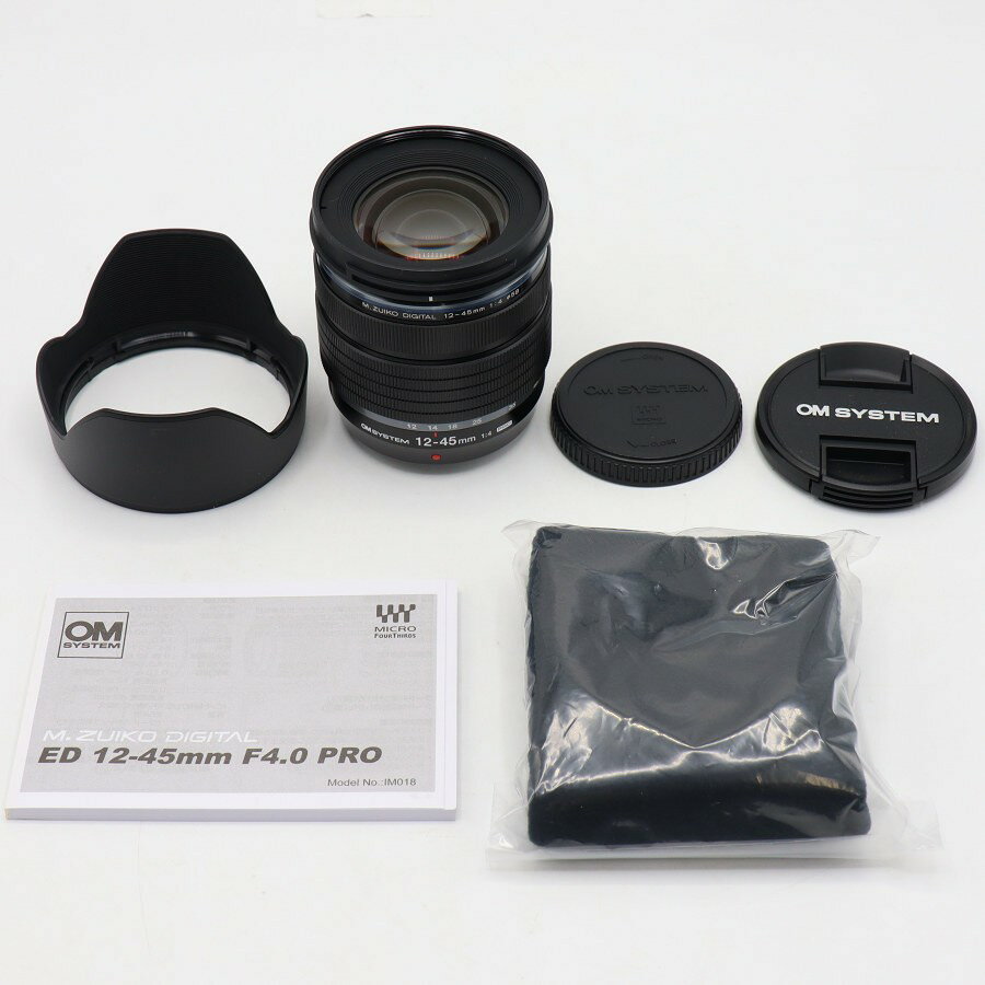 乐天商城 - 【楽天スーパーSALE！限定クーポン】【美品】オリンパス M.ZUIKO DIGITAL ED 12-45mm F4.0 PRO 標準ズームレンズ マイクロフォーサーズ 交換レンズ 【中古】