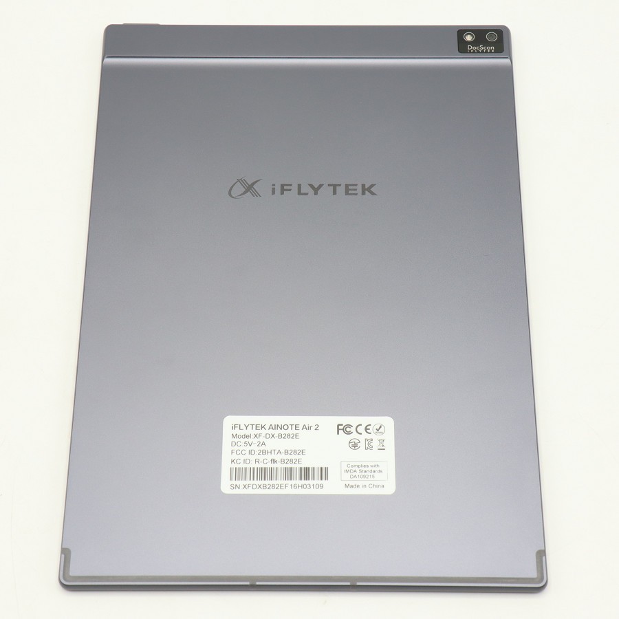 リファン楽天市場店の【美品】iFLYTEK AINOTE Air 2 XF-DX-B282E スマートノート 音声文字起こし 手書きノート アイフライテック 本体 【中古】｜アングル3