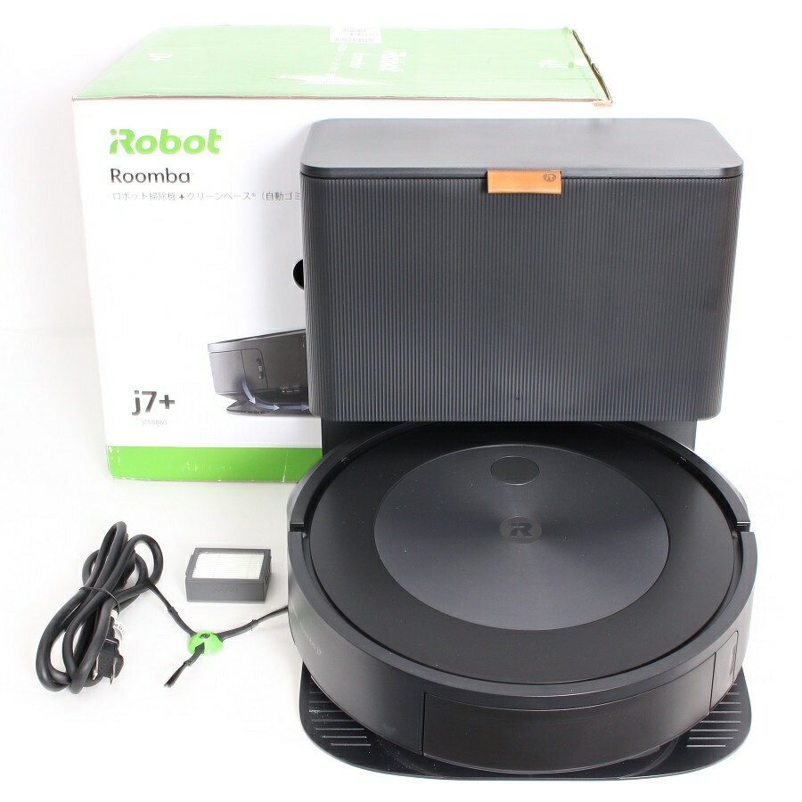iRobot ルンバ j7+ j755860 ロボット掃除機 物体認識 自動ゴミ収集 クリーンベース...