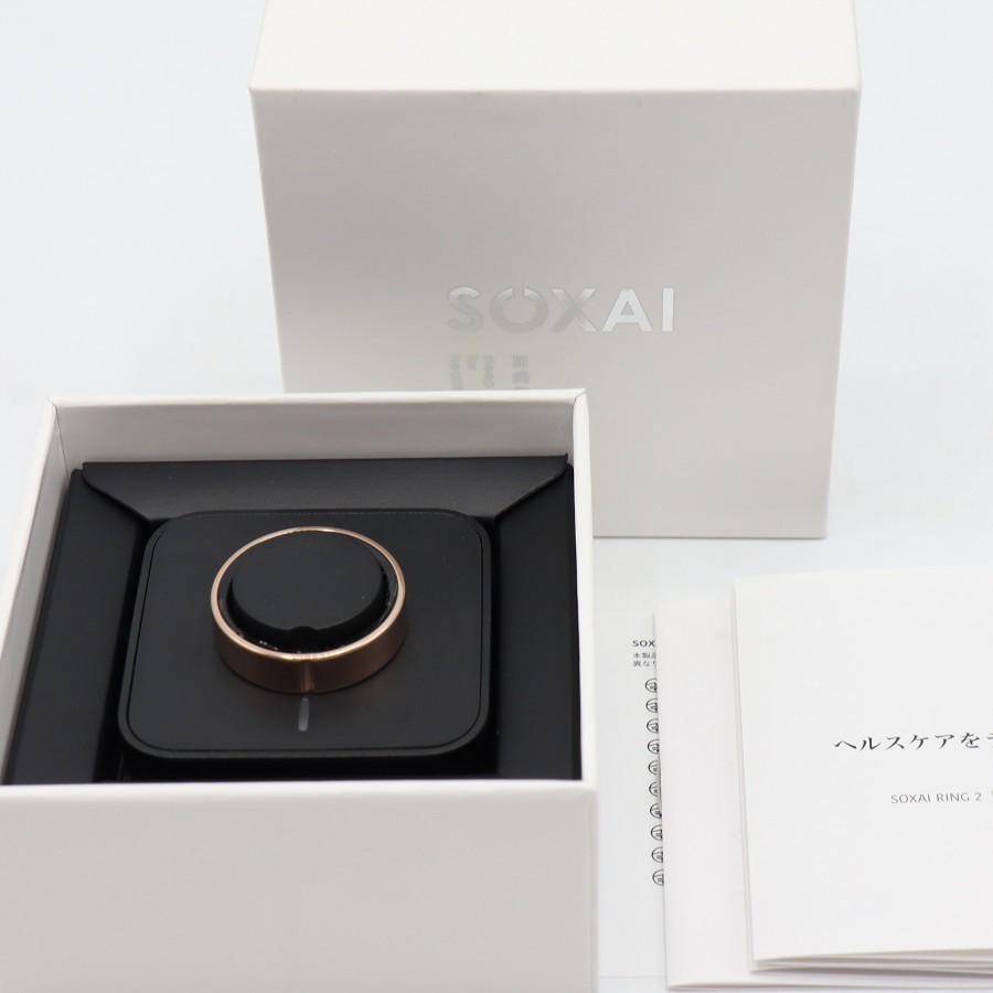 樂天商城 - 【お買い物マラソン！限定クーポン】【美品】SOXAI RING 2 ピンクゴールド 24号 SOXAIRING2PGD24 スマートリング ソクサイリング 本体 【中古】