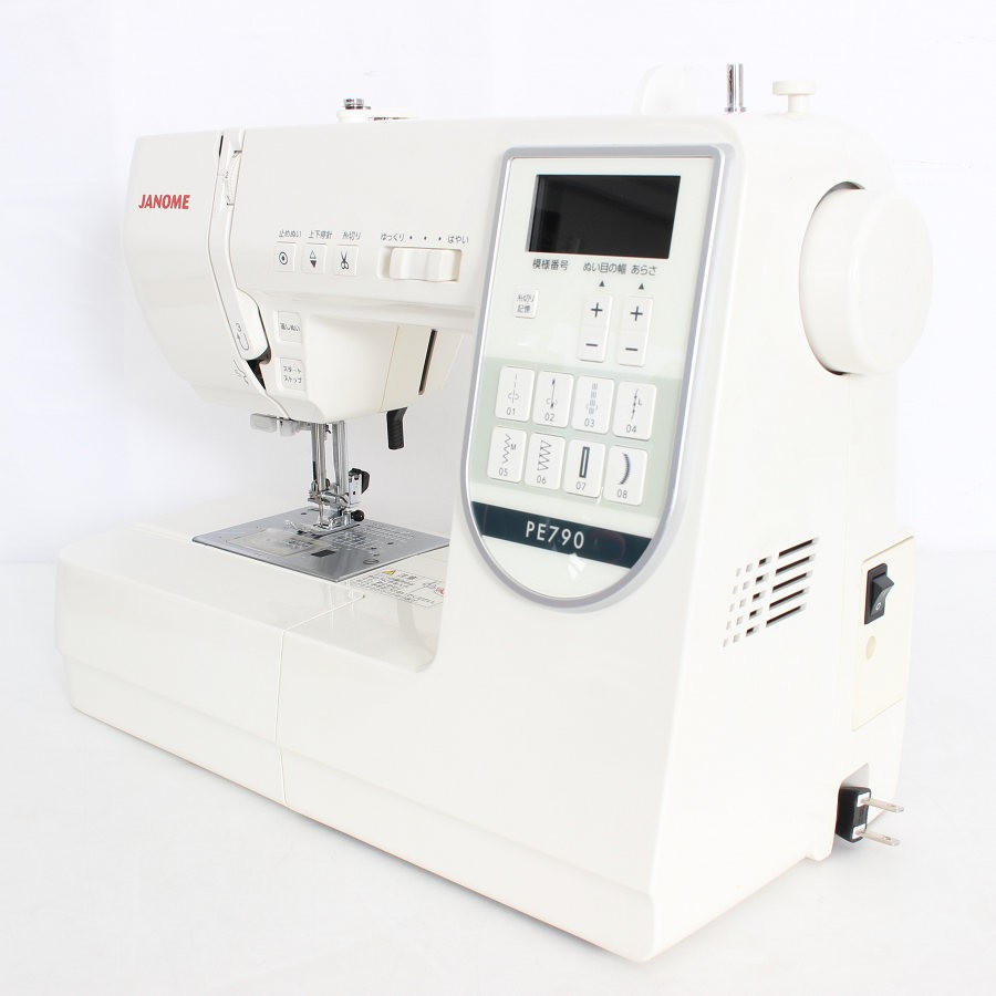 ジャノメ PE790R コンピュータミシン スマート糸通し JANOME 本体 【中古】