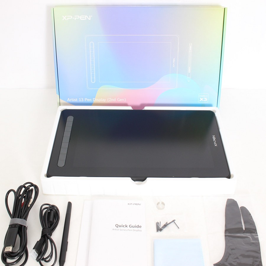 【美品】XP-Pen Artist 13 2nd ART1302NDBK_JP ブラック 液タブ 液晶ペンタブレット アーティスト ペンタブ セカンド 本体 【中古】の商品画像