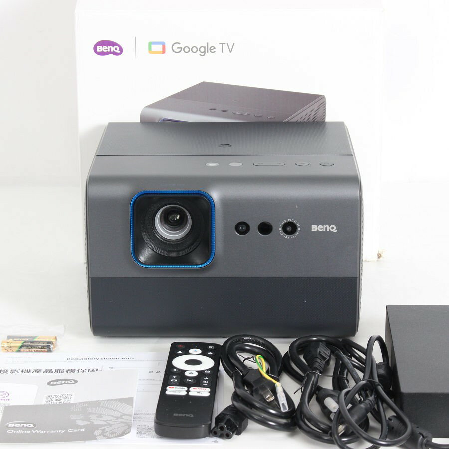 乐天商城 - 【楽天スーパーSALE！限定クーポン】【美品】BenQ GP520 4K ホームプロジェクター ブラック ベンキュー 本体 【中古】