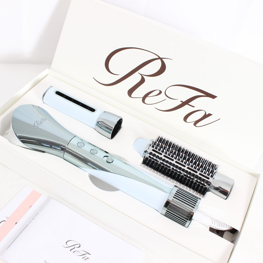 【美品】MTG ReFa BEAUTECH RESETTER RE-BI-02A ホワイト ヘアドライヤー リファビューテック リセッター 本体 【中古】