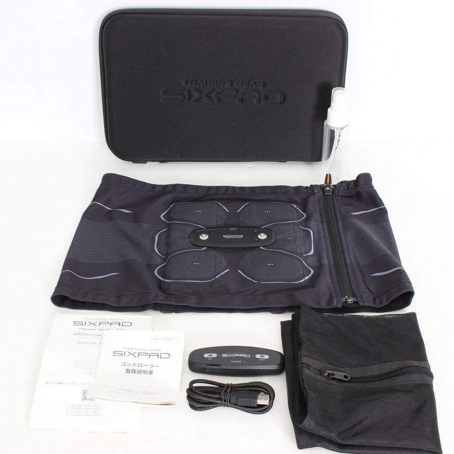 MTG SIXPAD Powersuit Lite Abs L SE-AT00C-L シックスパッド パワースーツ ライト アブズ 本体 【中古】