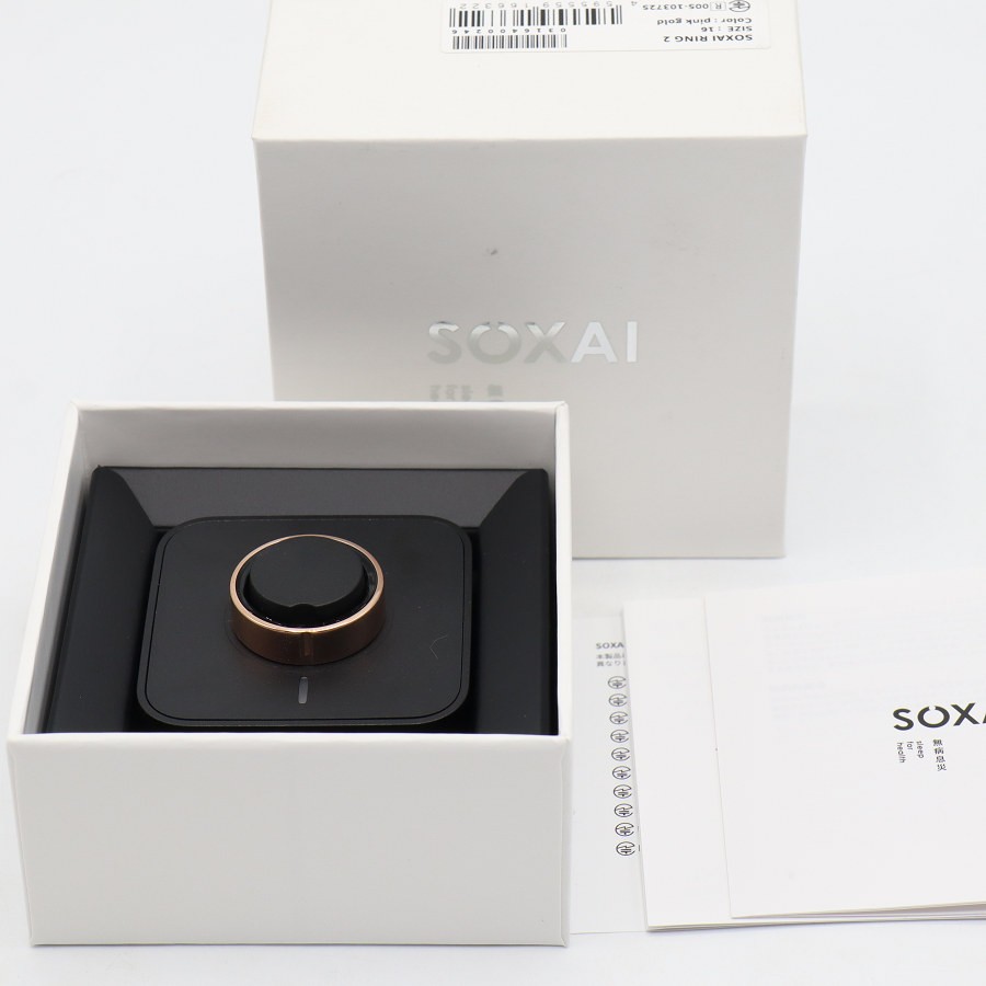 乐天商城 - 【美品】SOXAI RING 2 ピンクゴールド 16号 SOXAIRING2PGD16 スマートリング ソクサイリング 本体 【中古】