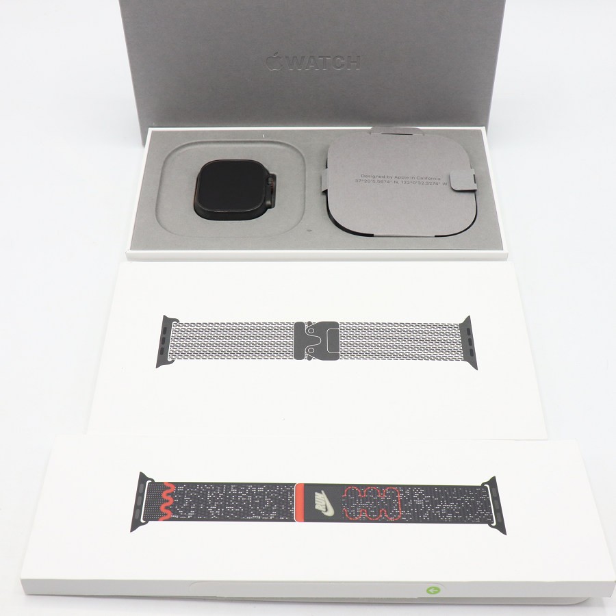 樂天商城 - 【お買い物マラソン！限定クーポン】Apple Watch Ultra3 GPS+Cellular 49mm MF1N4J/A ブラックチタニウム/ブラックチタニウムミラネーゼループ S アップルウォッチ 本体 【中古】