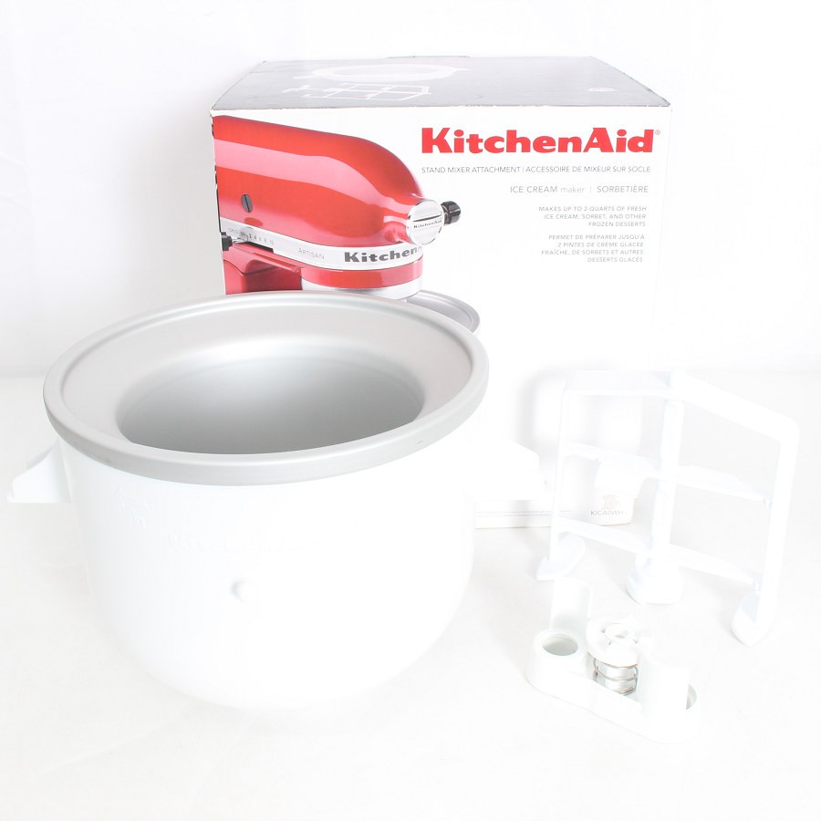 乐天商城 - 【美品】キッチンエイド KICA0WH アイスクリームメーカー KitchenAid 【中古】