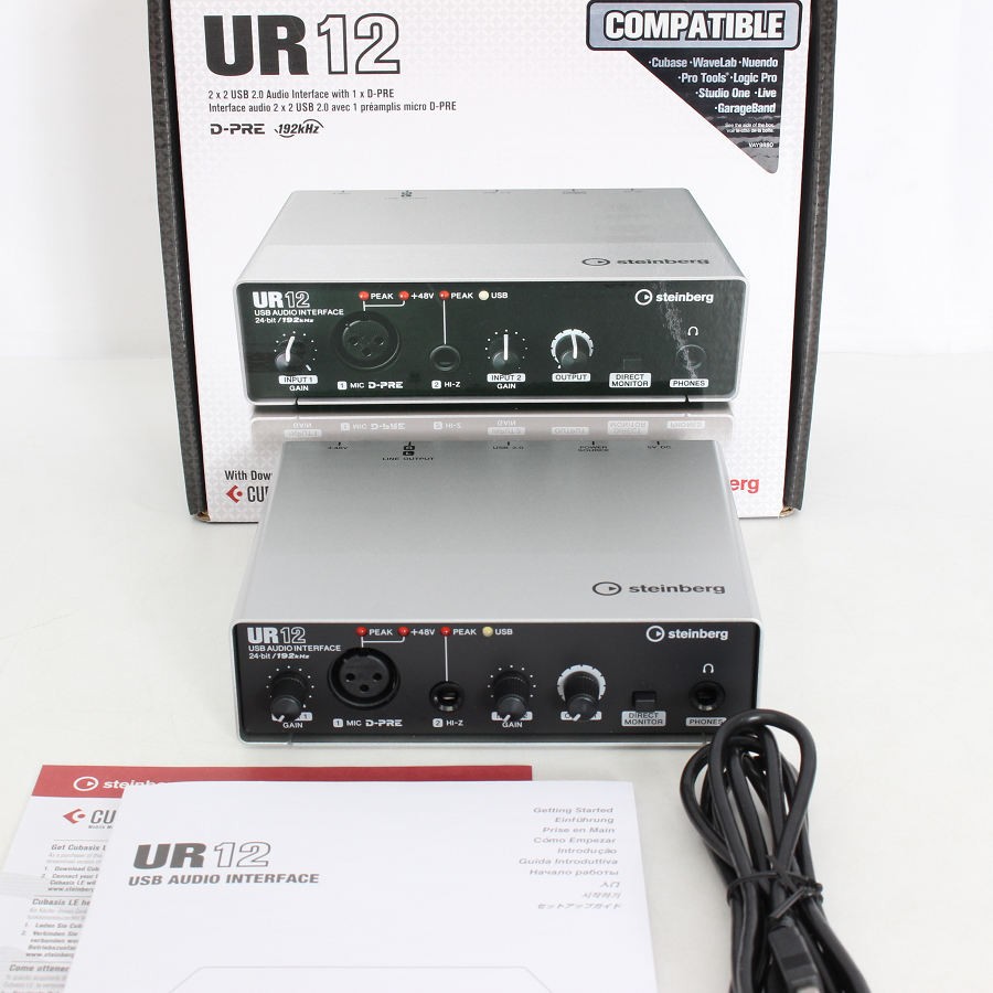 乐天商城 - 【美品】Steinberg UR12 USBオーディオインターフェース スタインバーグ 本体 【中古】