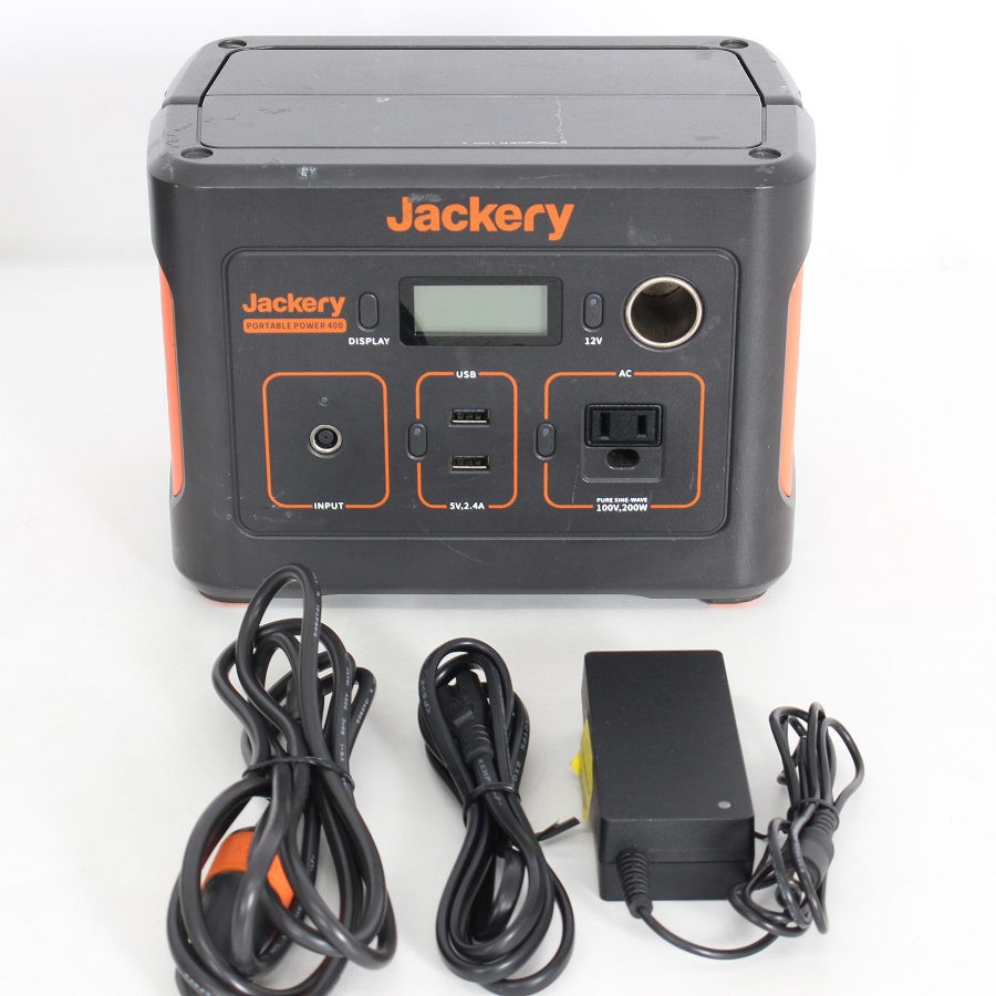Jackery 400 PTB041 大容量 ポータブル電源 112200mAh/400Wh 蓄電池 非常用電源 ジャクリ 本体 【中古】