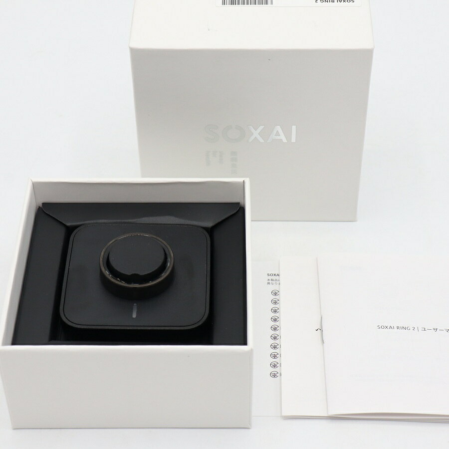 【美品】SOXAI RING 2 マットブラック 20号 SOXAIRING2MBK20 スマートリング ソクサイリング 本体 【中古】