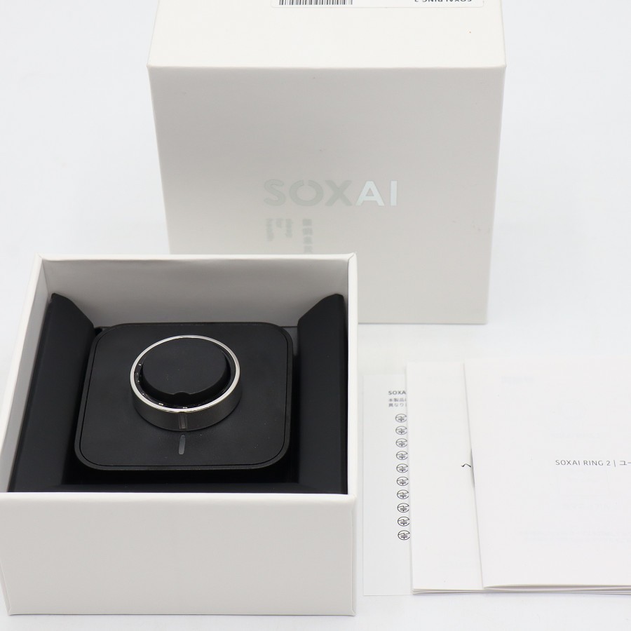 【美品】SOXAI RING 2 シルバー 22号 SOXAIRING2SL22 スマートリング ソクサイリング 本体 【中古】