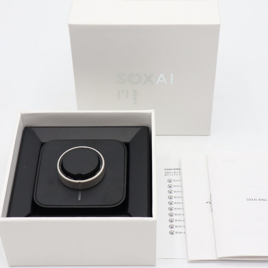 【美品】SOXAI RING 2 マットシルバー 22号 SOXAIRING2MSL22 スマートリング ソクサイリング 本体 【中古】
