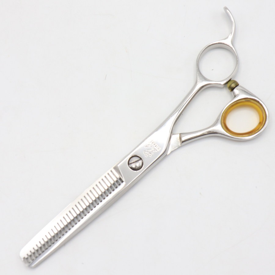 樂天商城 - 【お買い物マラソン！限定クーポン】【美品】光シザー THINNING 721 セニング 6インチ オフセットハンドル 30目 約40% 【中古】