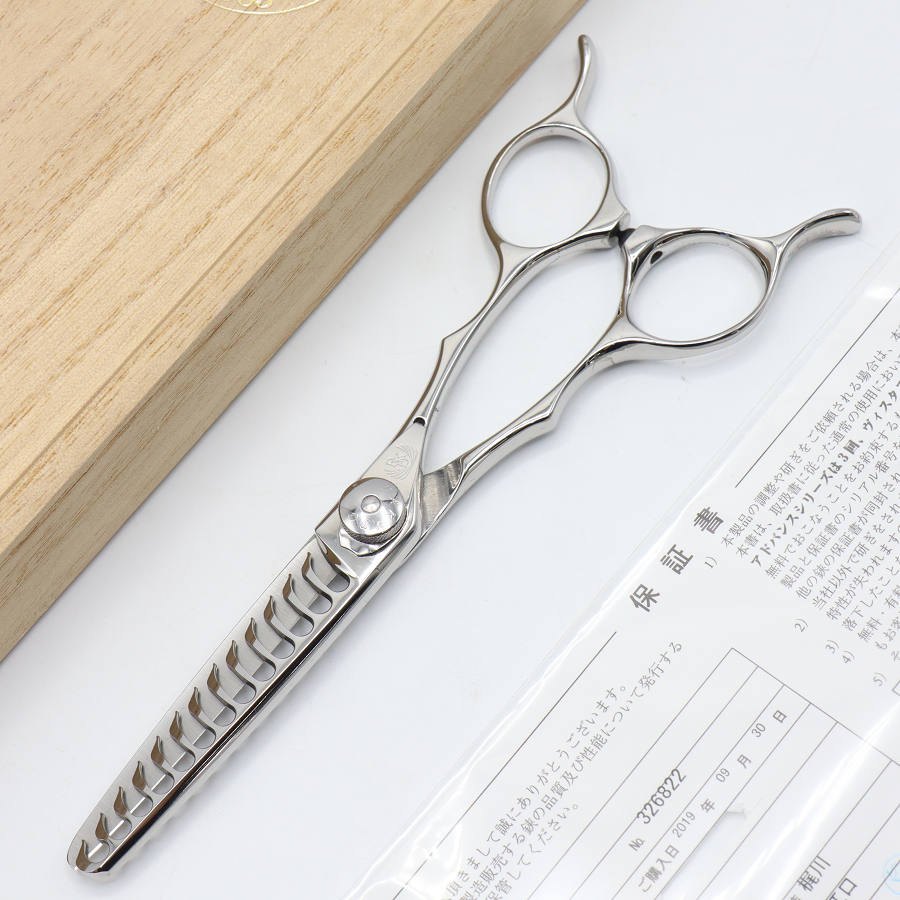 乐天商城 - 【美品】ナルトシザー ドレスライン 無料修理3回あり セニング 5.6インチ メガネハンドル 13目 約20% 【中古】