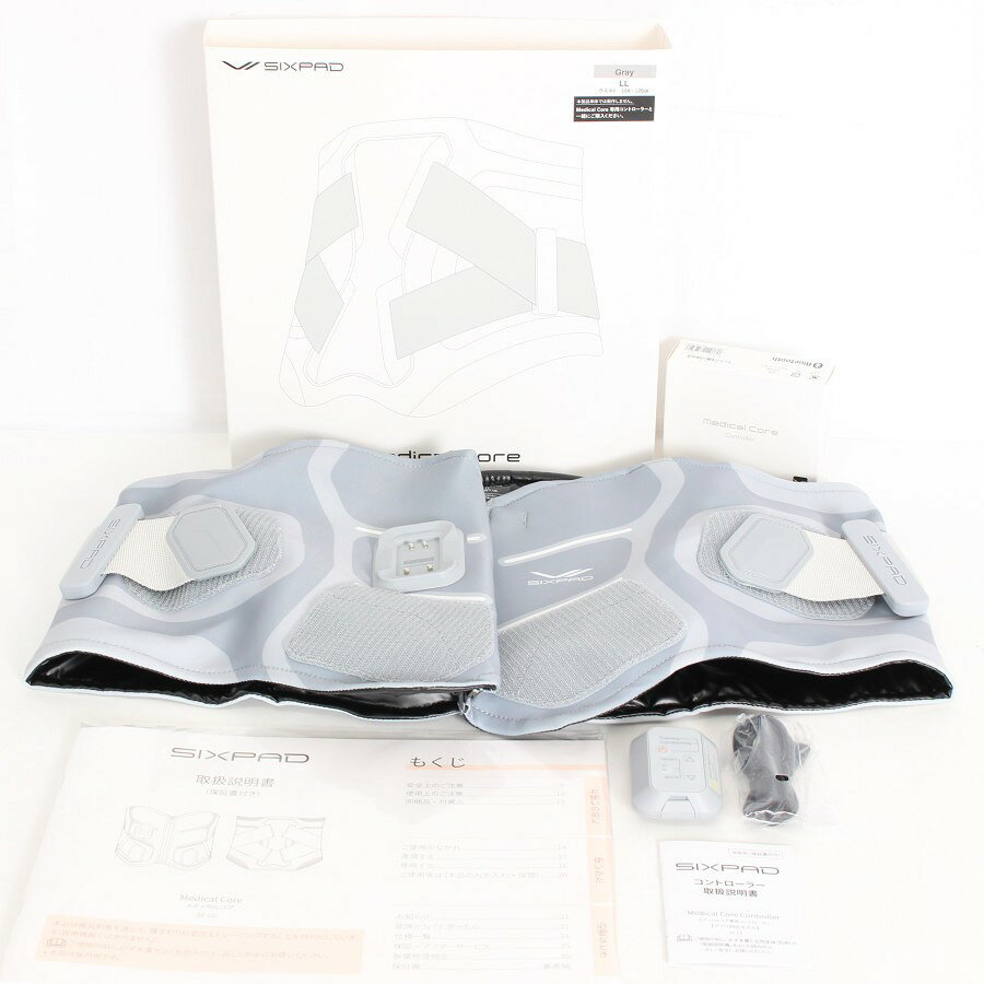 乐天商城 - 【美品】MTG SIXPAD Medical Core SE-CG-14D-LL LLサイズ 専用リモコン付き シックスパッド メディカルコア 本体 【中古】