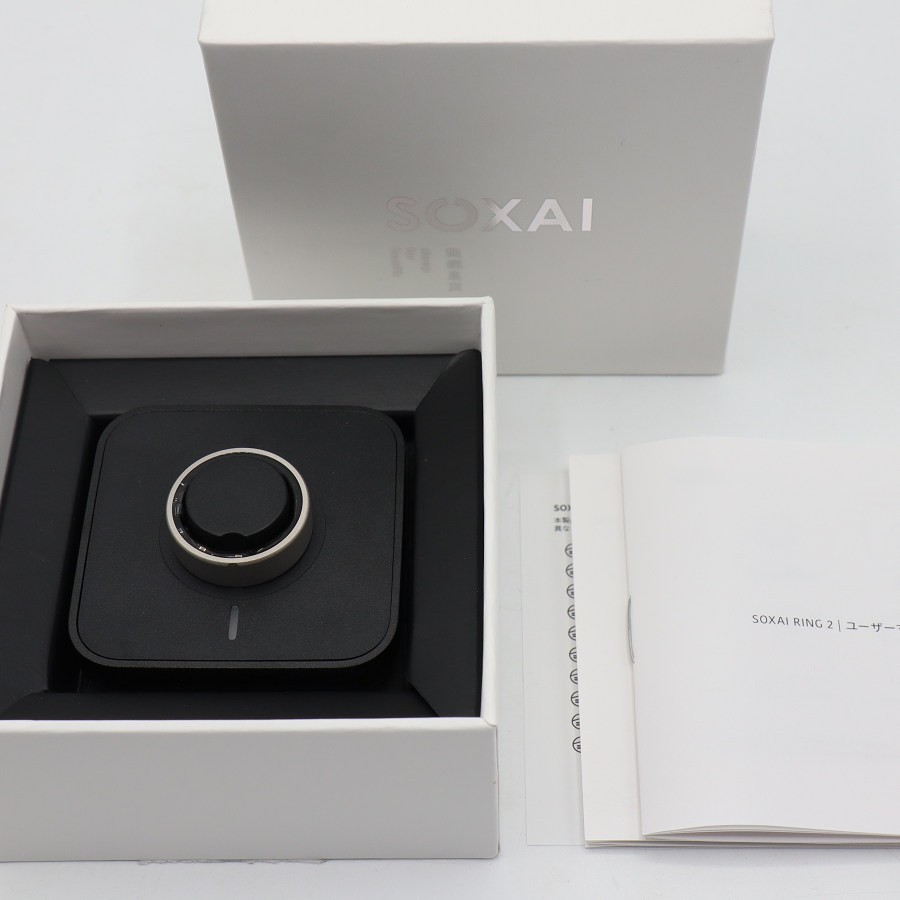 乐天商城 - 【美品】SOXAI RING 2 マットシルバー 12号 SOXAIRING2MSL12 スマートリング ソクサイリング 本体 【中古】
