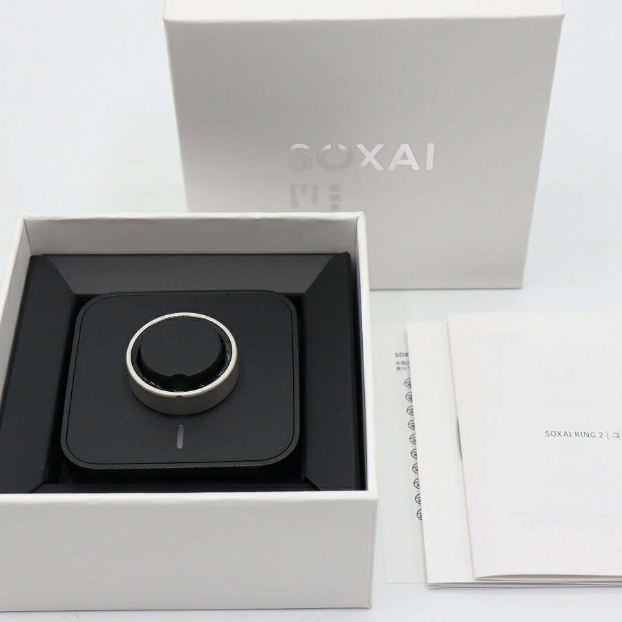 乐天商城 - 【美品】SOXAI RING 2 マットシルバー 16号 SOXAIRING2MSL16 スマートリング ソクサイリング 本体 【中古】