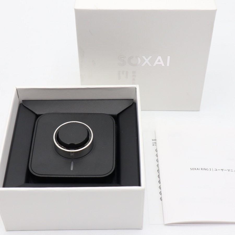 乐天商城 - 【美品】SOXAI RING 2 シルバー 16号 SOXAIRING2SL16 スマートリング ソクサイリング 本体 【中古】