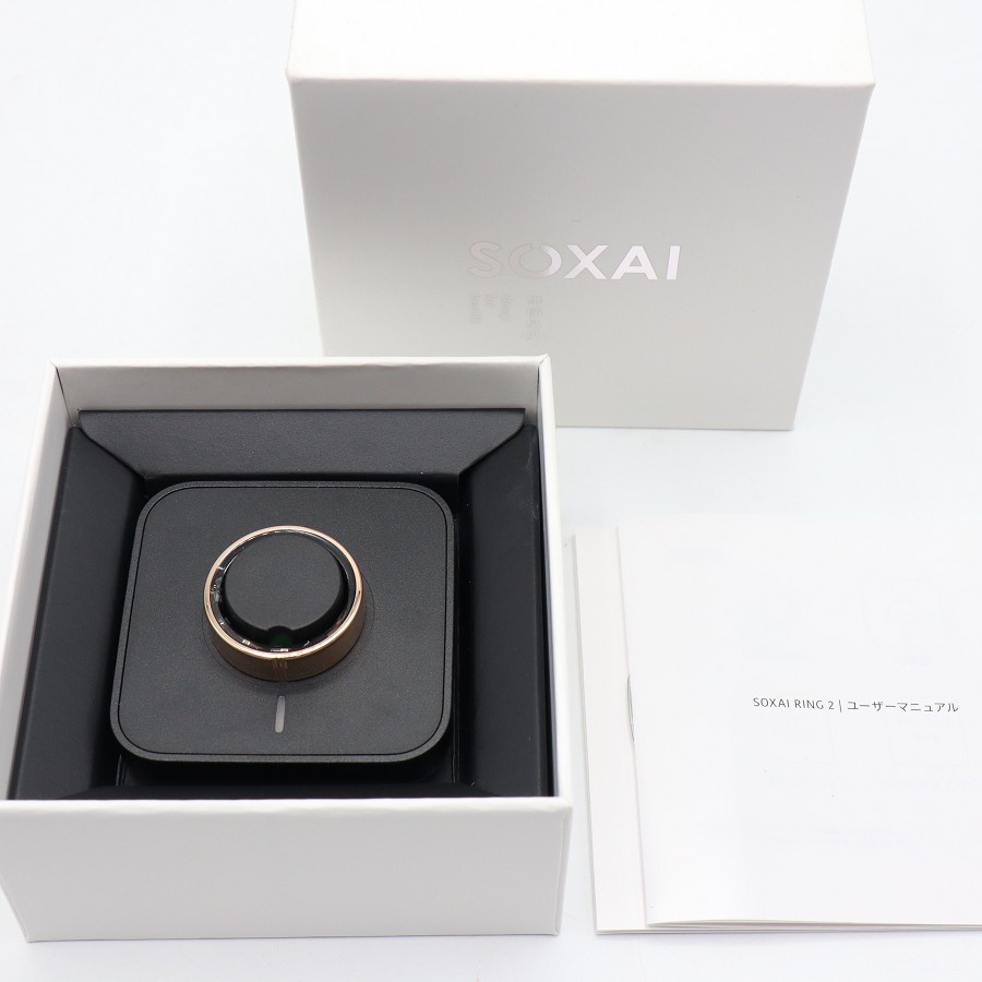 乐天商城 - 【美品】SOXAI RING 2 ピンクゴールド 16号 SOXAIRING2PGD16 スマートリング ソクサイリング 本体 【中古】