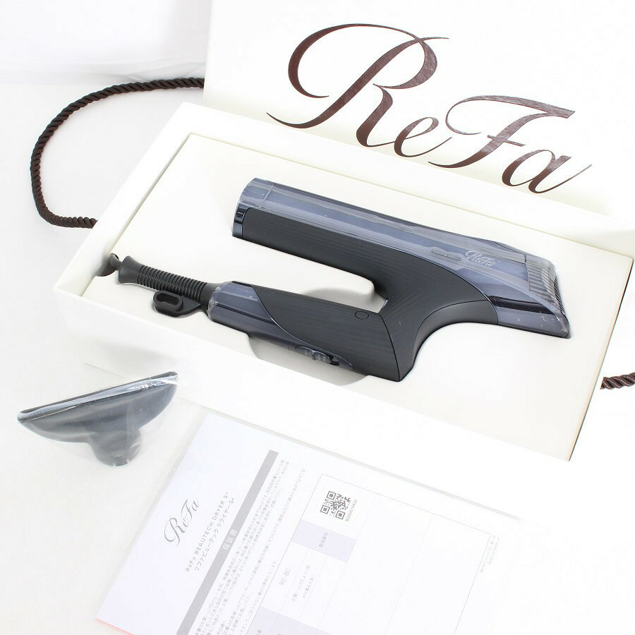 乐天商城 - 【未使用】MTG ReFa BEAUTECH DRYER S+ RE-BC-03A ブラック ヘアドライヤー リファビューテック スマート 本体