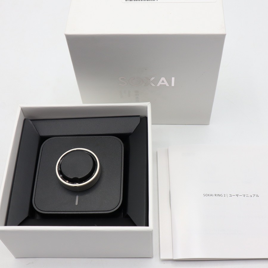 乐天商城 - 【美品】SOXAI RING 2 マットシルバー 18号 SOXAIRING2MSL18 スマートリング ソクサイリング 本体 【中古】