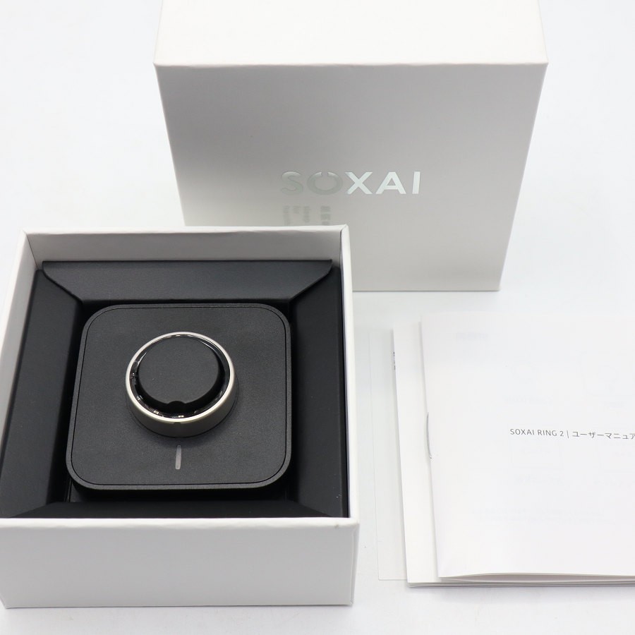 樂天商城 - 【お買い物マラソン！限定クーポン】【美品】SOXAI RING 2 マットシルバー 18号 SOXAIRING2MSL18 スマートリング ソクサイリング 本体 【中古】