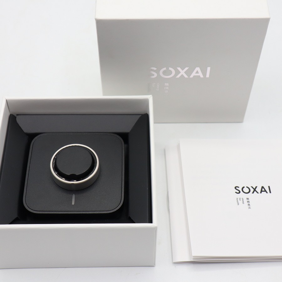 乐天商城 - 【美品】SOXAI RING 2 マットシルバー 18号 SOXAIRING2MSL18 スマートリング ソクサイリング 本体 【中古】