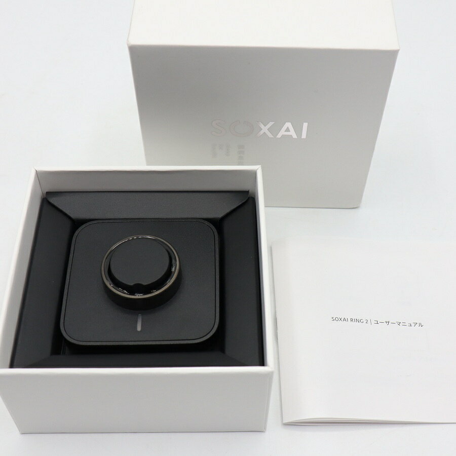 乐天商城 - 【美品】SOXAI RING 2 マットブラック 20号 SOXAIRING2MBK20 スマートリング ソクサイリング 本体 【中古】
